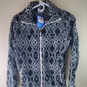 COLUMBIA Full Zip Fleece Jacket Women's Size Small